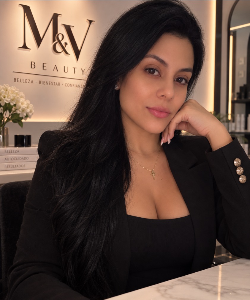 Alejandra, fundadora de M&V Beauty